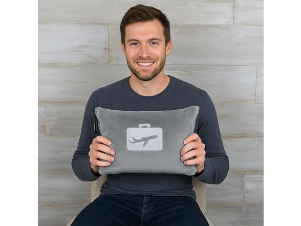 1 or 2Pk Comfort Fly Travel Blanket