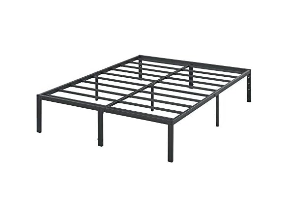 PrimaSleep 18" Tall Full Steel Slat Bed
