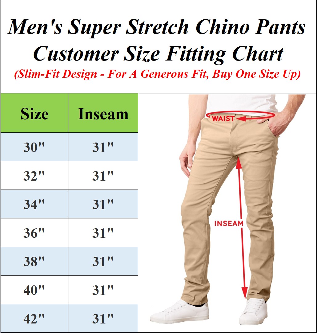 Mens Super Stretch Knit Chino Pants - Gallery 15