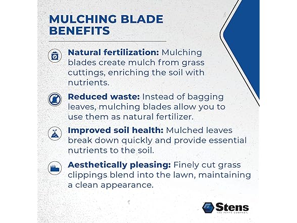 Stens 335-715 Mulching Blade
