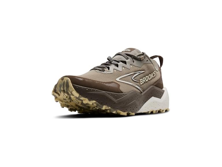 Brooks Caldera 8 Men's Shoes London Fog/Coconut/Almond