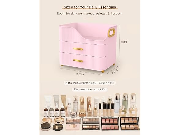Large Makeup Organizer for Vanity