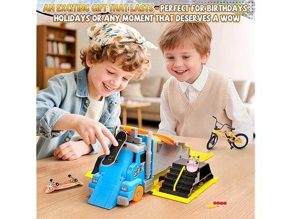 Hestiasko Finger Skateboard Park Set