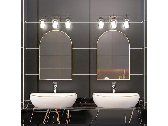 Poseerkey Arched Wall Mount Mirror