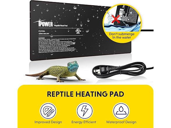 iPower iPower 8x18 Inch Reptile Heating Pad
