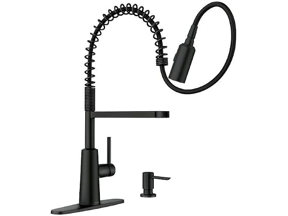 Moen Indi Spring Pulldown Sprayer Kitchen Faucet - Gallery 2