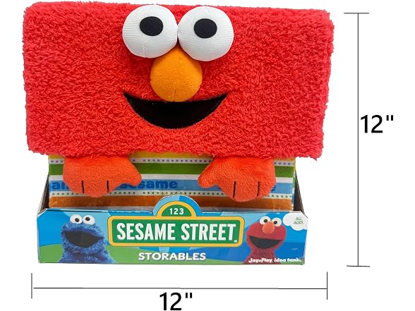 Happy Nappers Sesame Street Red Elmo 12"