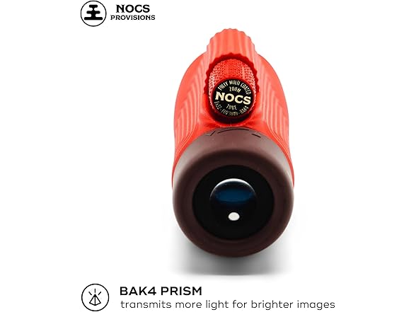 NOCS Provisions 8x32 Zoom Tube 8x32 Monocular Cardinal R