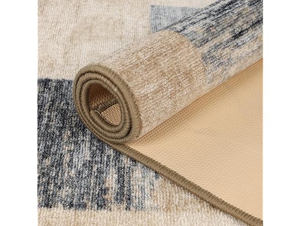 Superior 9'x12' Lockwood Rustic Non-Slip Indoor Area Rug