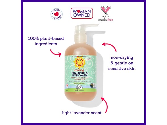 California Baby Calming Baby Shampoo + Baby Wash