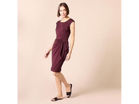 Amazon Essentials Women Cap Sleeve Bateau Dress