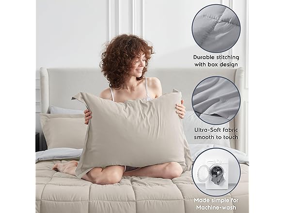 Nestl 7 Piece King Comforter Set