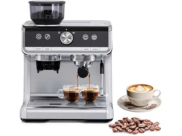 Acekool 20 Bar Espresso Machines with Grinder