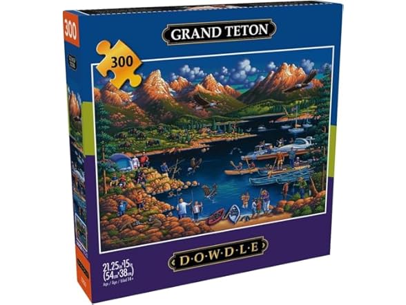 Eric Dowdle - Grand Teton - 300 Piece Jigsaw Puzzle
