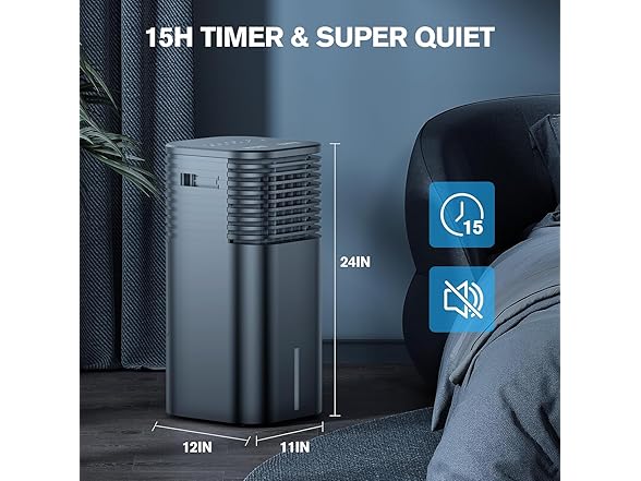 FLOWBREEZE 24" Windowless Portable Air Conditioner