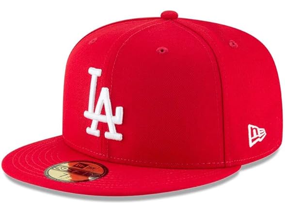 New Era Los Angeles Dodgers 59FIFTY Fitted Hat - Scarlet (Open Box)