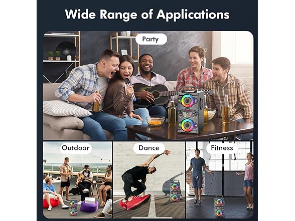 Portable Bluetooth Speaker | 60W