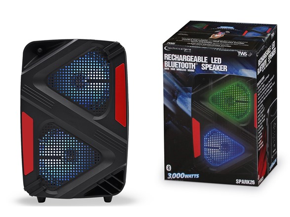 Portable Dual 6.5'' Bluetooth Speaker