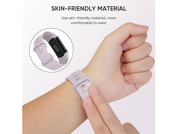 EEweca Silicone Bands for Fitbit Charge5