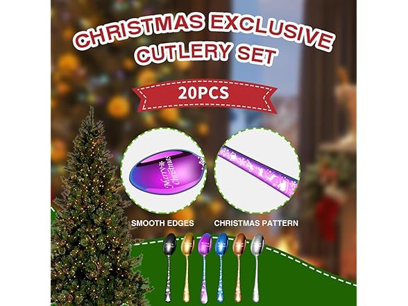 Colorful Stainless Steel Cutlery Set