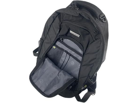 Tucci Italy T0565-18.11in-BLK TUCCI Italy Cyclist Backpack