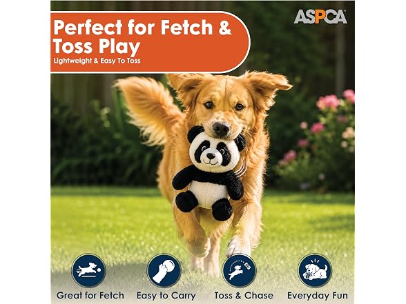 ASPCA ASPCA Plush Squeaky Dog Toy for Small