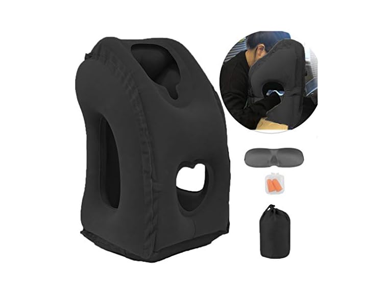 Kimiandy Inflatable Travel Neck Pillow