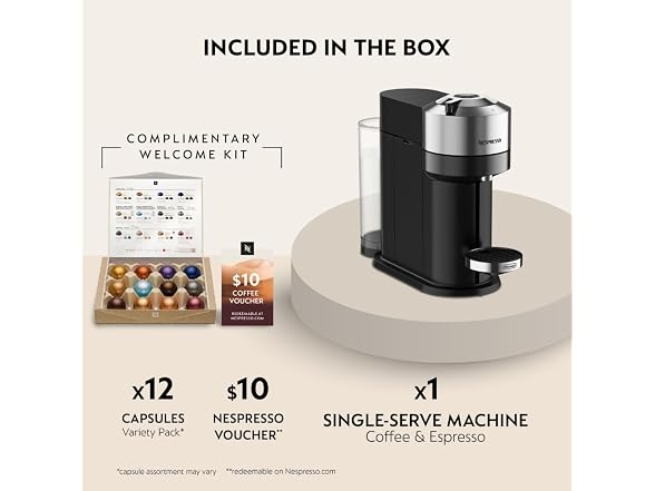 Nespresso Vertuo Next Deluxe Maker by De'Longhi