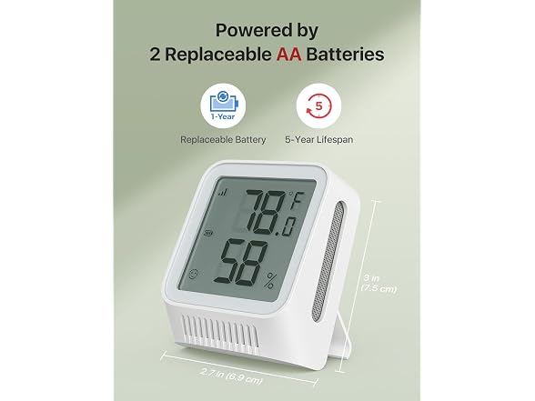 X-Sense WiFi Thermometer Hygrometer 3 Sensors