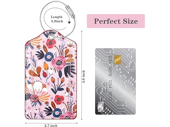 Coco Rossi (Set of 2) Luggage Tag