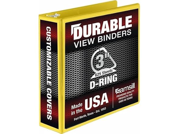 Samsill SAM16481 3 in. Durable