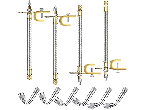 ACCRETION 4 Pieces Valve Stem Extension