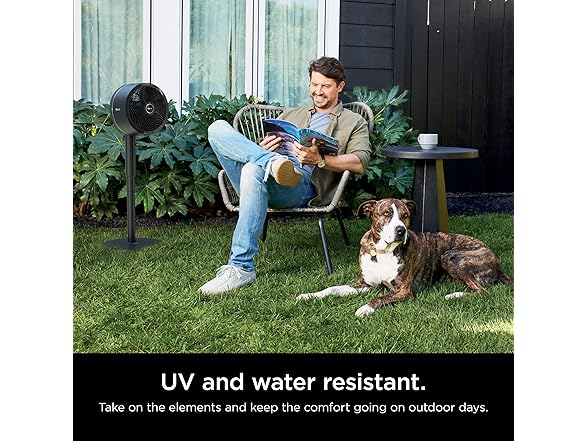 SHARK UH205 SHARK FLEXBREEZE CORDLESS FAN WITH PEDESTAL TO 