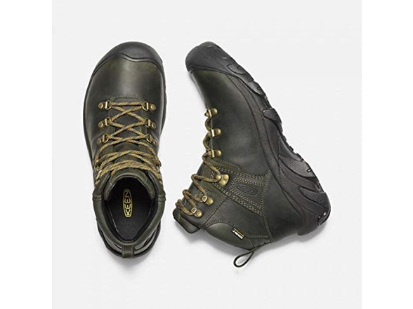 keen men's pyrenees mid height waterproof leather hiking boot