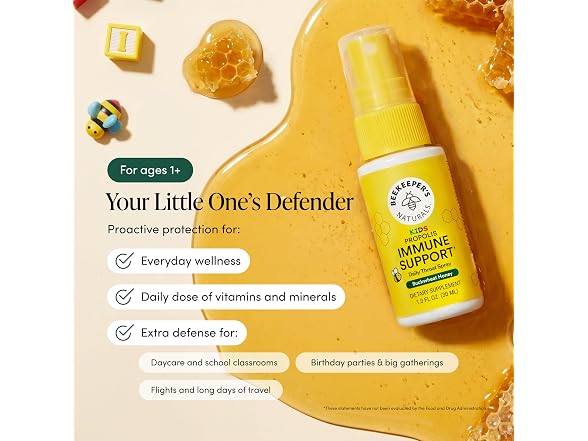 Beekeepers Naturals Kids Propolis Immune Support