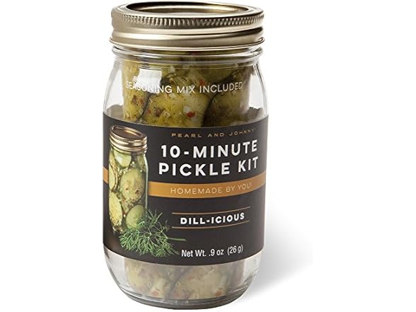 Dill-icious 10-Minute Pickle Kit