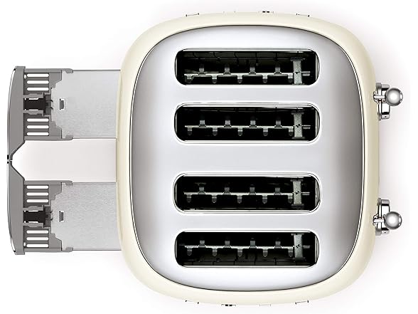 Smeg 50's Style Retro Aesthetic 4 Slice VARIES