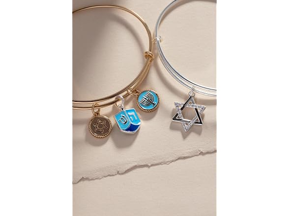 Alex and Ani Holiday Dreidel Bangle