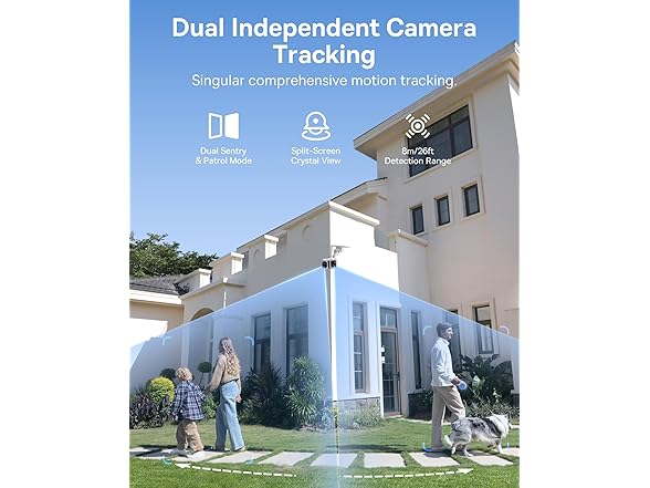 Baseus X1 Pro Dual-Tracking Solar Security Camera