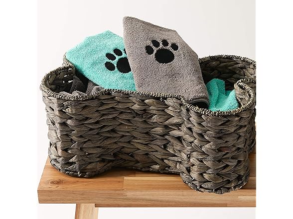 Bone Dry Pet Grooming, Embroidered Microfiber Towel
