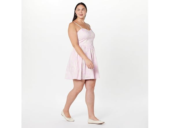 The Drop Perla Shaped Waist Mini Dress