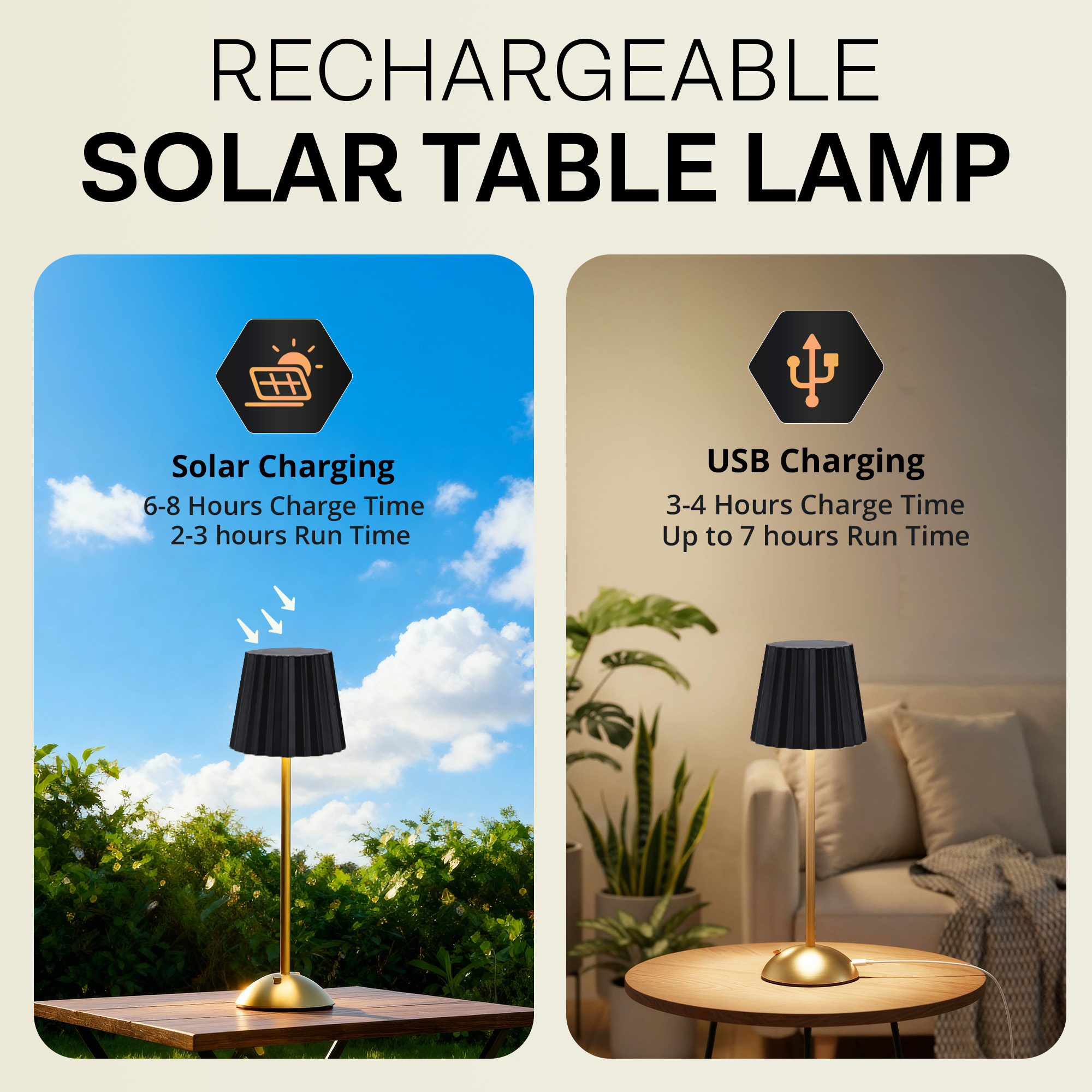 Solar Wide Pleated Lamp - Gallery 20