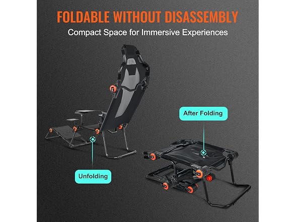 Racing Wheel Stand Foldable Fit for