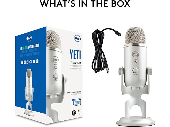 Logitech Creators Blue Yeti USB Microphone