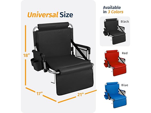 Alpcour Folding Stadium Seat