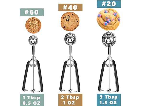 HOMURE H Cookie Scoop Set