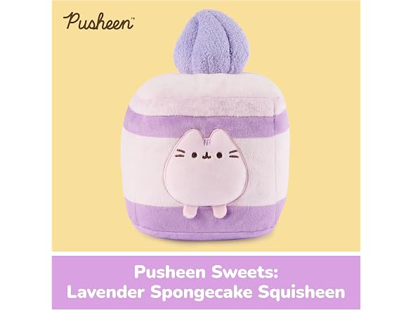 GUND Pusheen Lavender Spongecake 6-Inch