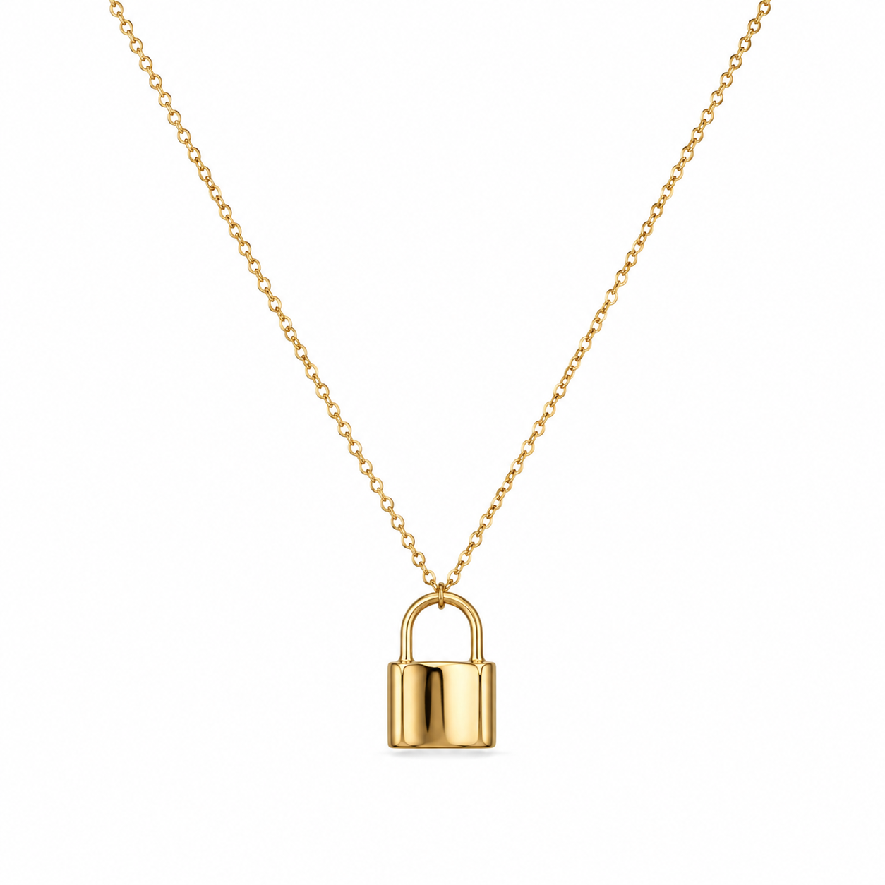 18K Gold Plated Locket Pendant Necklace - Gallery 5