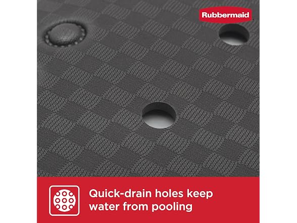 Rubbermaid Soft Foam Bath Tub Shower Mat, Non-Slip