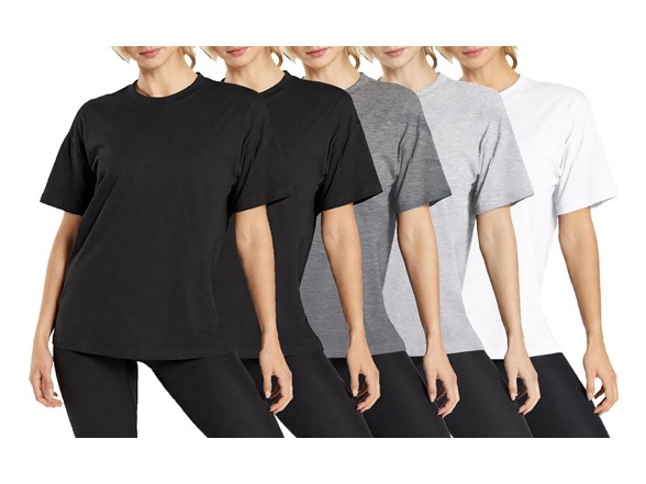 Black - Charcoal - Heather Grey - White - Black